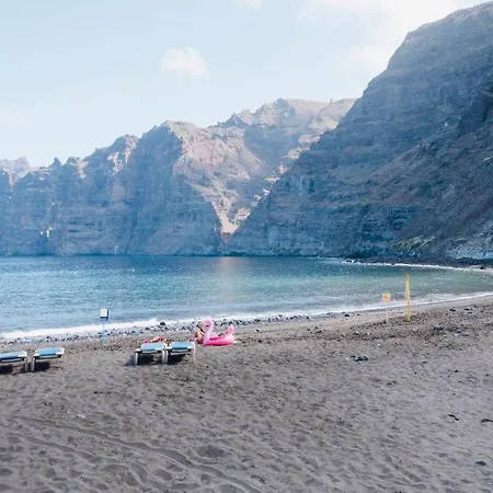 Los Gigantes, Front Line, Cute 2 Bedrooms Free Wifi Santiago del Teide
